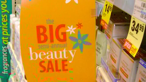 CVS 'Semi-Annual Beauty Sale' Violator