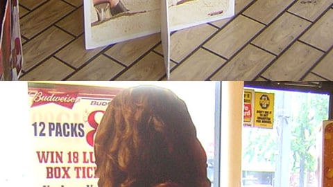 Budweiser 'Ahhh Summer' Standee