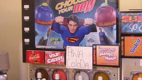 7-Eleven/PepsiCo 'Superman' Slurpee Translite