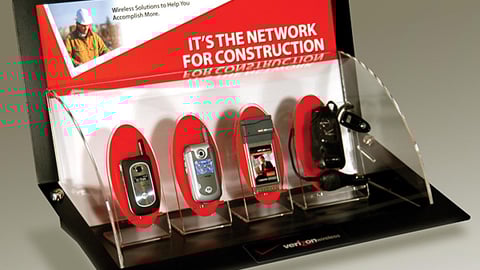 Verizon Wireless Home Depot Counter Unit