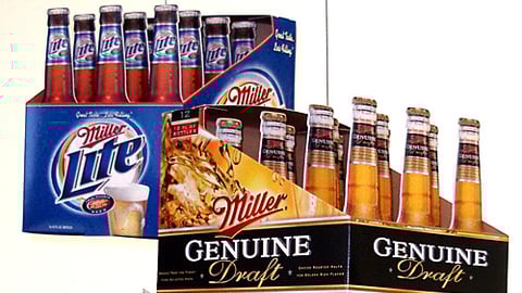 Miller MGD/Lite Fridge Pack Dangler