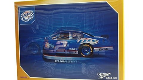 Miller Lite Motorsports Lenticular