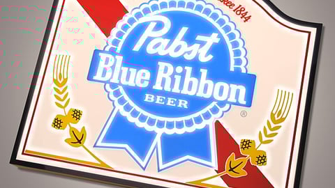 Pabst Illuminated Sign