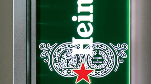 Heineken Premium Light Counter/Wall Sign