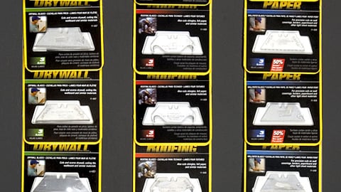 Utility Knife Blade Clip Strips