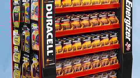 Duracell Wal-Mart Canada Endcap