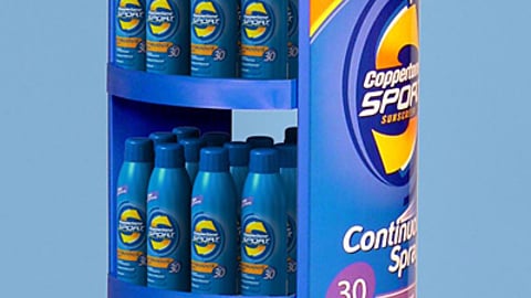 Coppertone Continuous Spray Tower