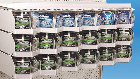 Wal-Mart/Gillette Zig Zag Shelf