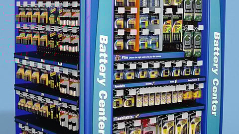 Kroger Duracell Endcap