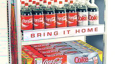 Coca-Cola Multiflex Mini Floorstand