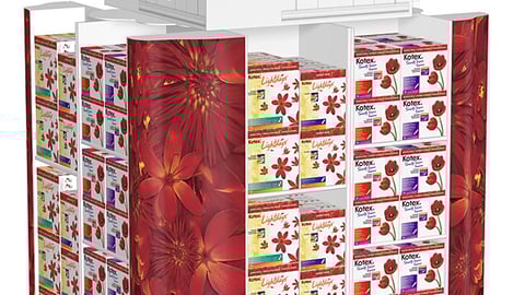 Kimberly-Clark Kotex Pallet