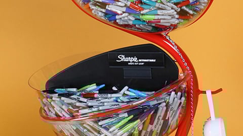 Sharpie Permanent Dump Bin Display