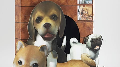 'Nintendogs Deluxe' Standee