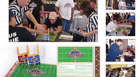 Burger King NFL Finger Football Kit