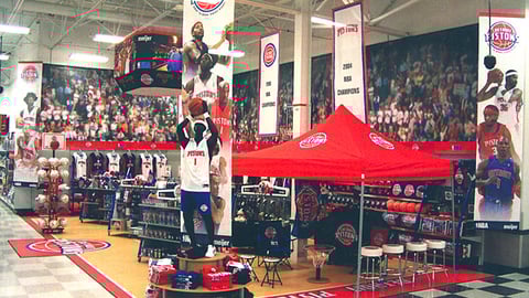 NBA Detroit Pistons Brand Shop