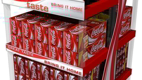 Coca-Cola Wave Loader Floorstand