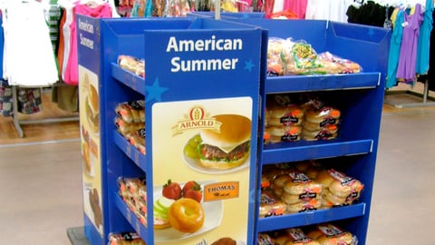George Weston 'American Summer' Pallet Display