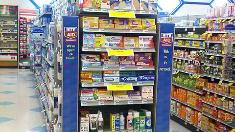 Rite Aid 'First Aid Made Simple' Endcap
