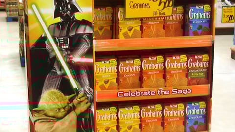 Keebler 'Star Wars' Pallet Display