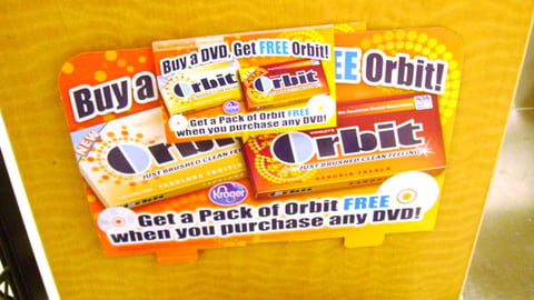 Orbit Kroger Cross-Merch Incentive Sign