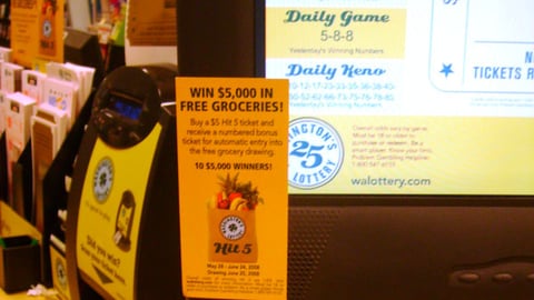 Washington's Lottery Safeway Sweeps Cling