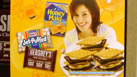 Hershey Kraft S'Mores Sign