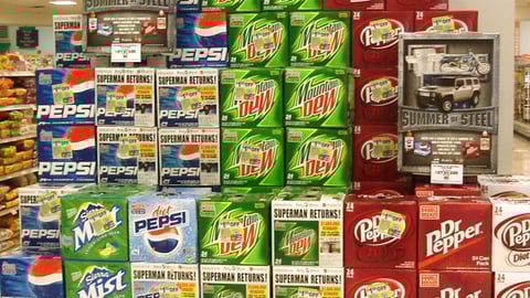 Publix PepsiCo 'Superman Returns' Endcap