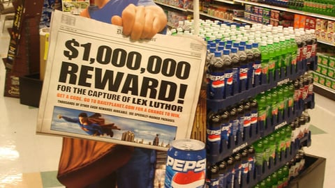 PepsiCo 'Superman Returns' Perimeter Display