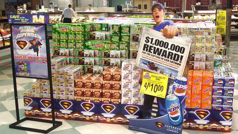 PepsiCo 'Superman Returns' Perimeter Display