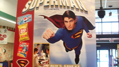 Pepsi/Kroger 'Superman Returns' Pole Topper