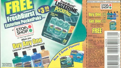 Listerine/Stop & Shop FSI