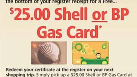 ShopRite 'Free Gas' Wrap Cover