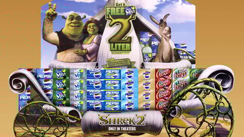 Pepsi 'Shrek 2' Lobby Display