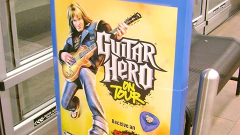 Wal-Mart 'Guitar Hero on Tour' Security Ad Wrap