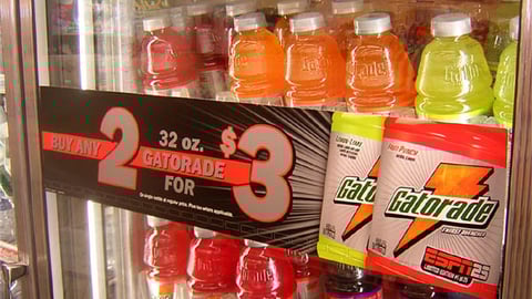 Gatorade Cooler Cling