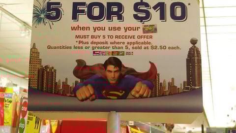 PepsiCo/Stop & Shop 'Superman' Pole Topper
