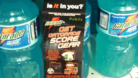 Gatorade 'Score Gear' Neck Hanger