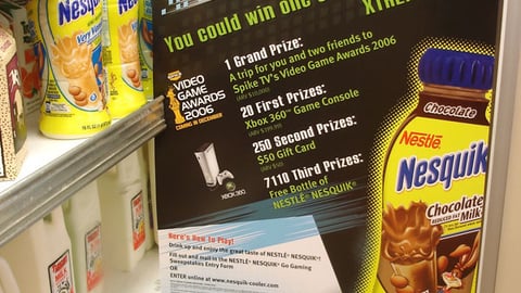 Nesquik/7-Eleven Sweeps Poster