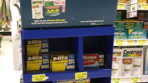 Wyeth Sweepstakes Shipper