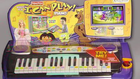 Fisher-Price 'I Can Play Piano' Display