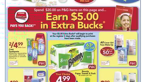 CVS July 'brandSaver' Feature
