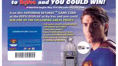 Hy-Vee 'Superman Returns' Circular Wrap