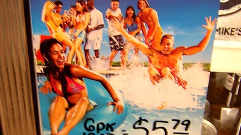 Coors Spanish Cooler Cling