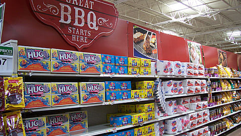 Wal-Mart 'Great BBQ' Aisle