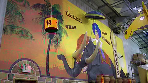 Jungle Jim's Indian Spice Wall Graphics