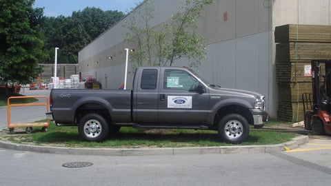 Ford at Home Depot Truck Display