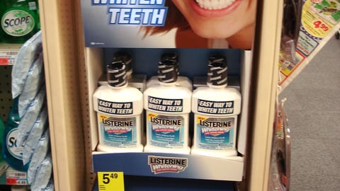 Listerine Whitening Power Wing