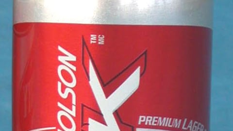 Molson Kick Aluminum Bottle