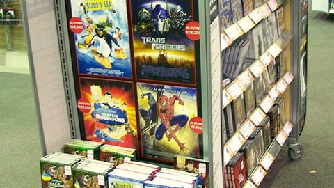 Circuit City 'New Releases' Endcap