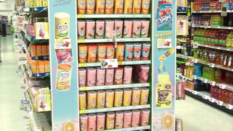 Kraft Beverage Endcap